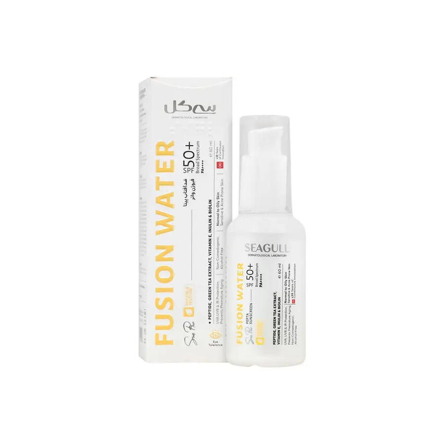ضد آفتاب پپتا فیوژن واتر SPF50 سی گل